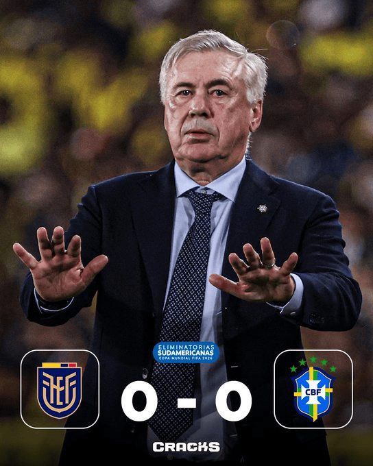 信用网怎么注册_世预赛-安切洛蒂首秀维尼修斯失良机 巴西0-0厄瓜多尔