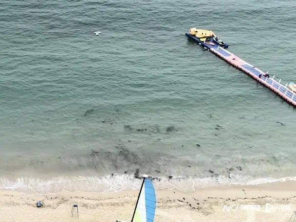 皇冠登3管理出租_“擦都擦不掉”！多名网友反映深圳大梅沙现黑色油污皇冠登3管理出租，味道刺鼻！官方回应