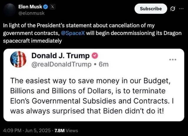 买球的正规网站_美媒披露:特朗普发现和马斯克"分手"好难