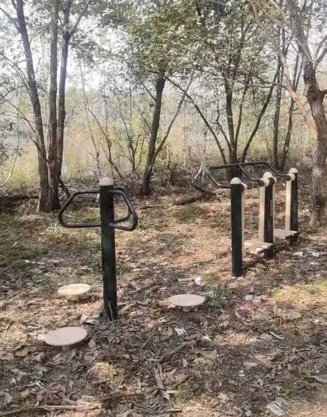 阿联酋超级联赛_河南南阳一村子健身器材安装在荒郊野地阿联酋超级联赛，当地回应：附近住有村民，后续会对环境进行提升